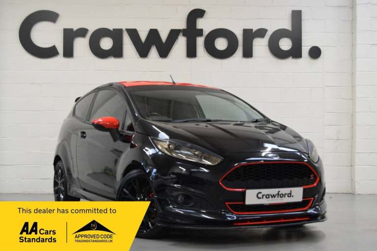 2016 Ford Fiesta 1.0 EcoBoost 140 Zetec S Black 3dr HATCHBACK PETROL Manual