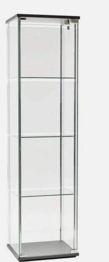 Ikea detolf glass cabinet