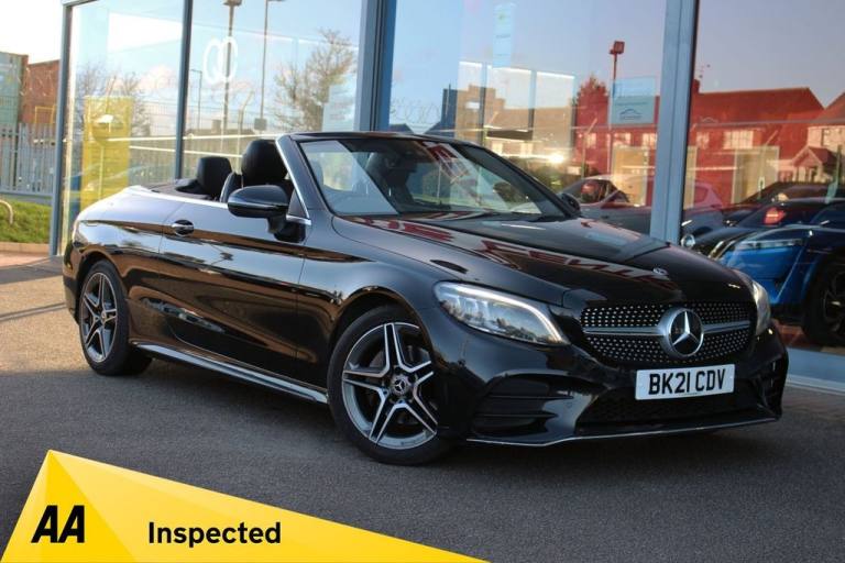 2021 21 MERCEDES-BENZ C-CLASS 2.0 C220D AMG LINE EDITION (PREMIUM) CABRIOLET 2DR