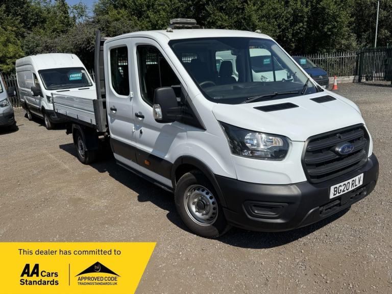 2020 FORD TRANSIT 2.0 350 Crewcab Tipper. Manual 