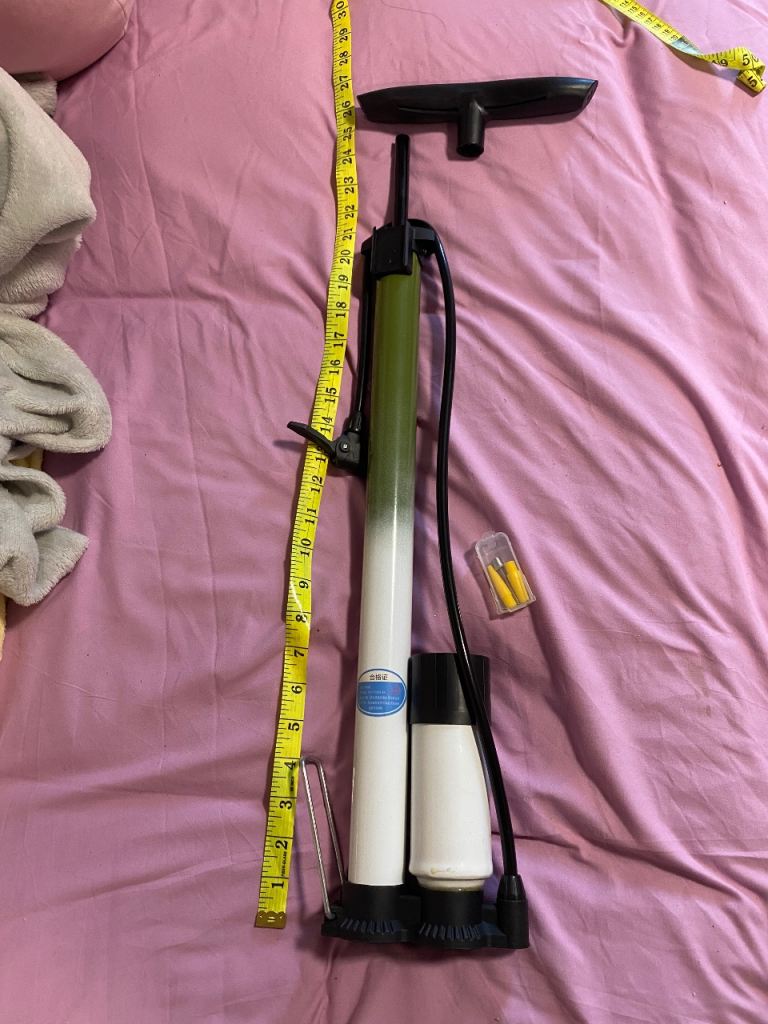 ⁠Brand New Bicycle / Ball Floor Pump - with Accessories (Unused)⁠