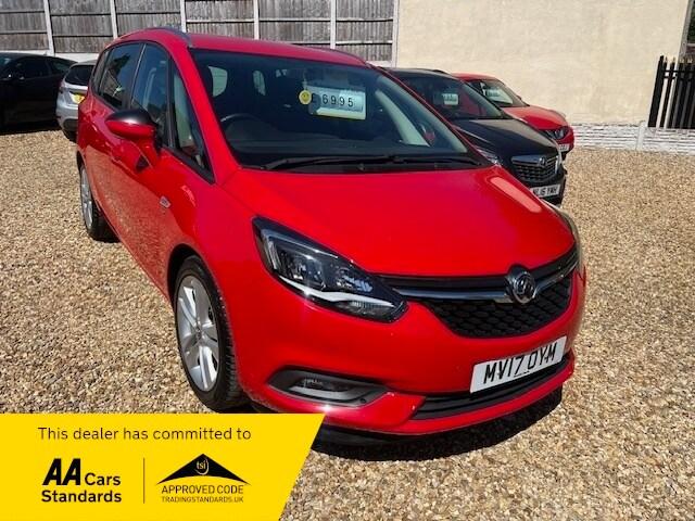 2017 Vauxhall Zafira 1.4T SRi 5dr MPV PETROL Manual
