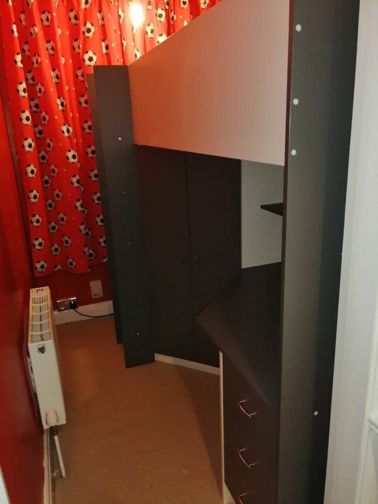 Cambridge High Sleeper Cabin Bed