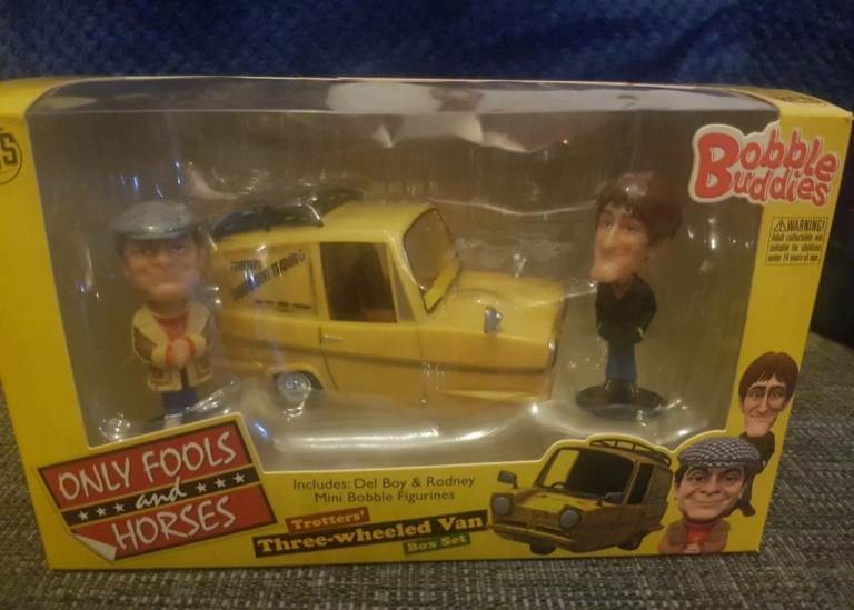 Only fools and horses bobbleheads three wheeled van 