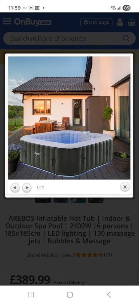 Brand new hot tub