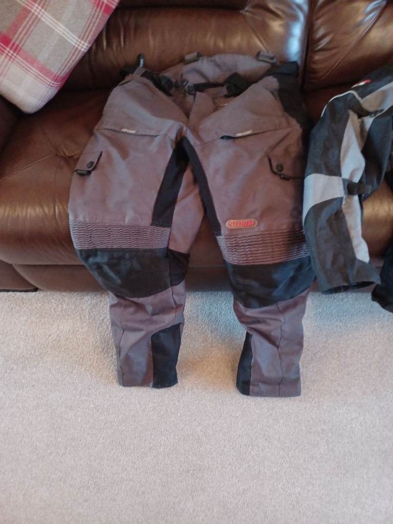 Motorbike jacket and trousers 