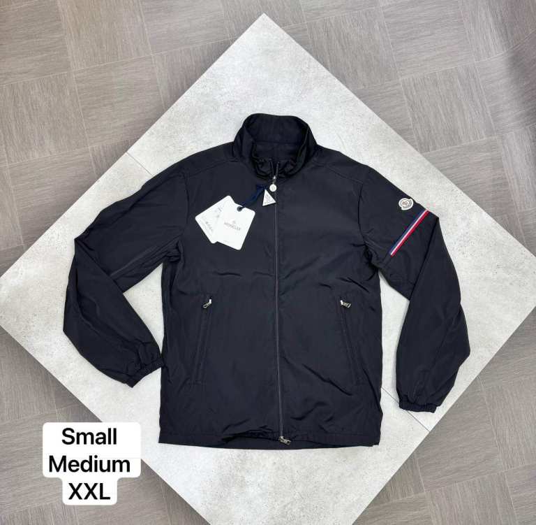 MONCLER Black Jacket with Tags – Brand New