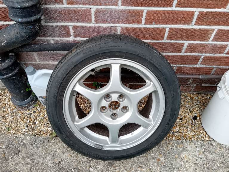 Scubby alloy wheel 16 with legal tyre