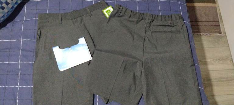 Grey shorts school uniform 6-7 years old BNWT