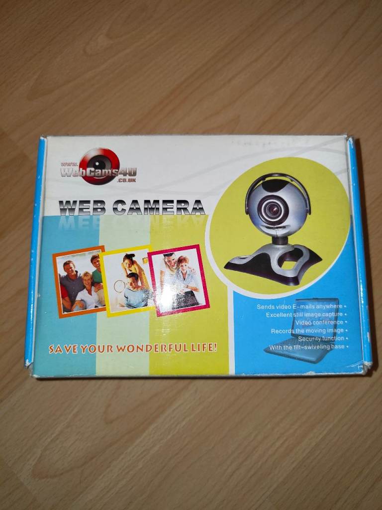 Brand New USB Web Camera – Boxed & Unused