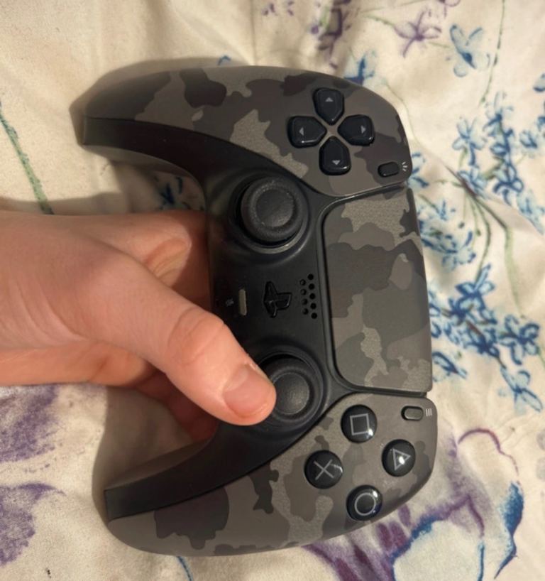 PS5 DualSense Custom Camo Controller - Excellent Condition