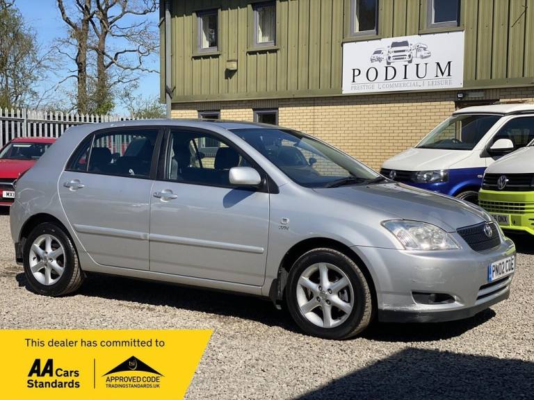 2002 Toyota Corolla 1.6 VVT-i T Spirit 5dr Hatchback Petrol Automatic