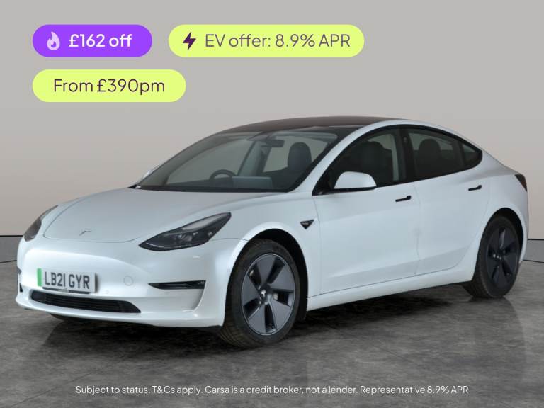 2021 Tesla Model 3 (Dual Motor) Long Range Saloon 4dr Electric Auto 4WDE (346 ps) - PARK ASSIS Sa...