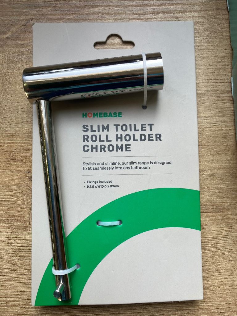 Free Toilet roll holder chrome