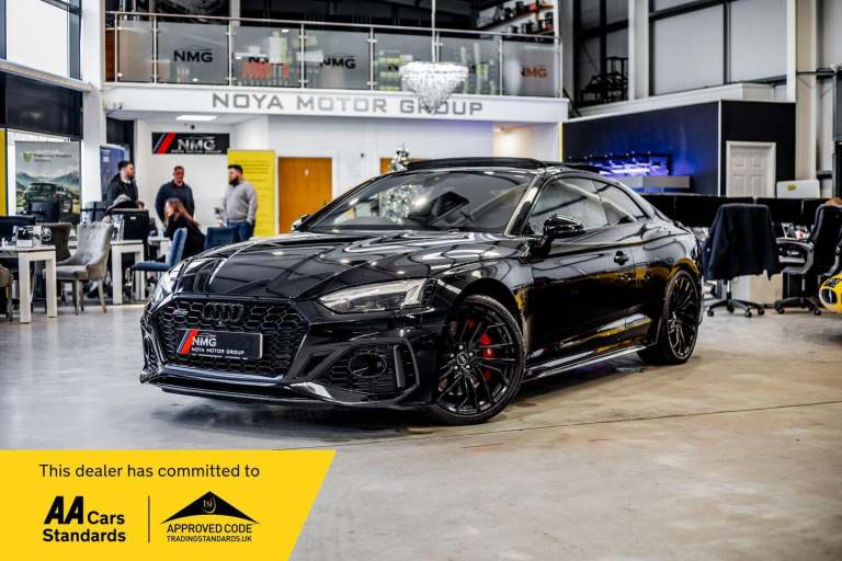 2021 Audi RS5 2.9 TFSI V6 Carbon Black Coupe 2dr Petrol Tiptronic quattro Euro 6 (s/s) (4 COUPE P...