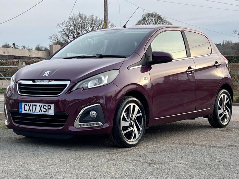 2017 Peugeot 108 1.2 PureTech Allure 5dr Full Peugeot Main Dealer History HATCHBACK Petrol Manual