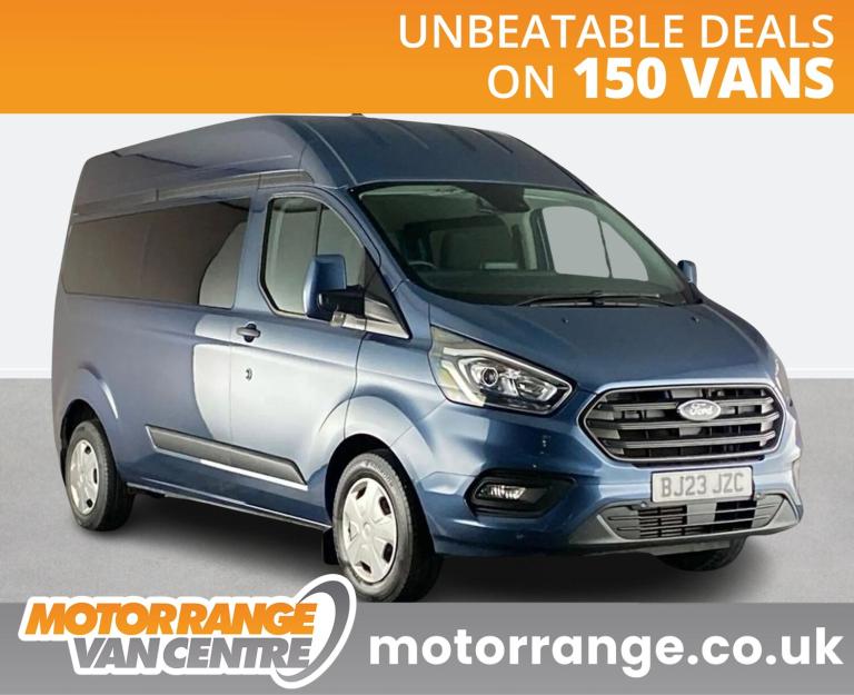 2023 Ford Transit Custom 2.0 EcoBlue 130ps High Roof Trend Van Auto Minibus DIESEL Automatic