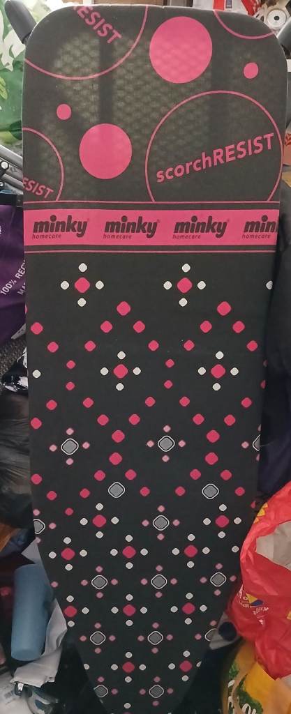 Minky Scorch Resist Ironing Board with cover – Good Condition
