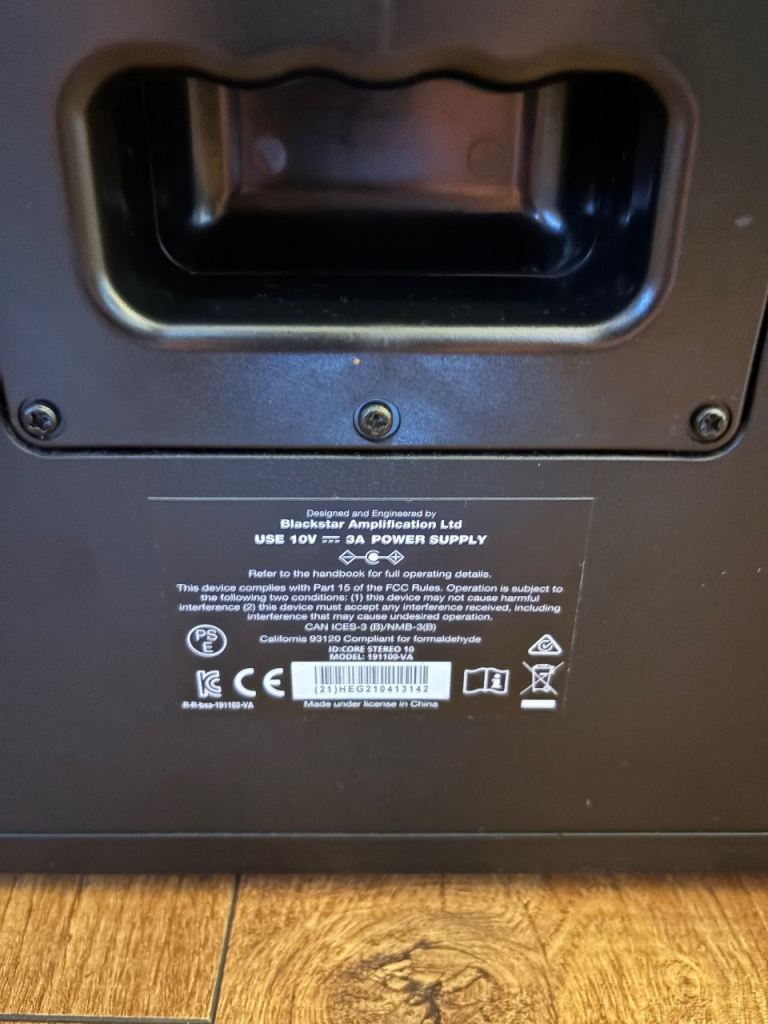 Squier Stratocaster Guitar and Blackstar Amplifier 