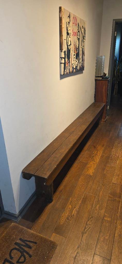 Vintage Old School bench