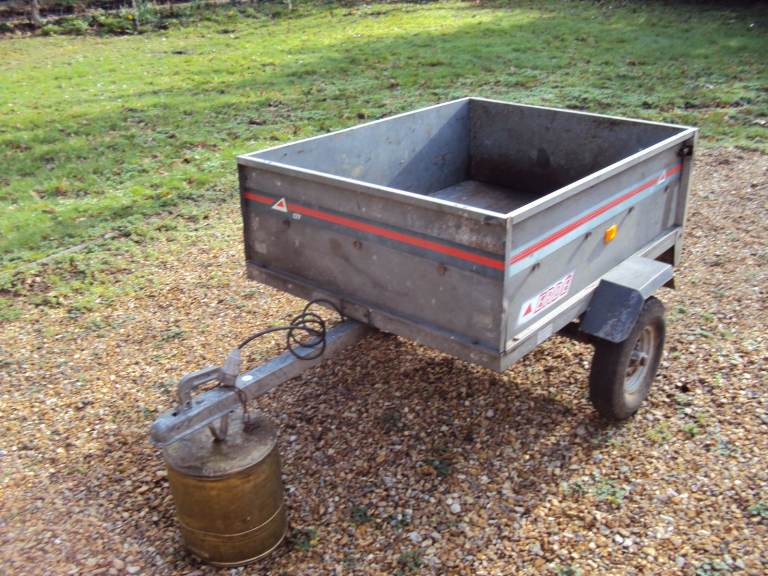 Erde 121 tipping trailer