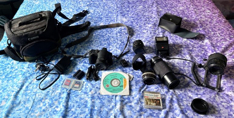 Camera and lenses
