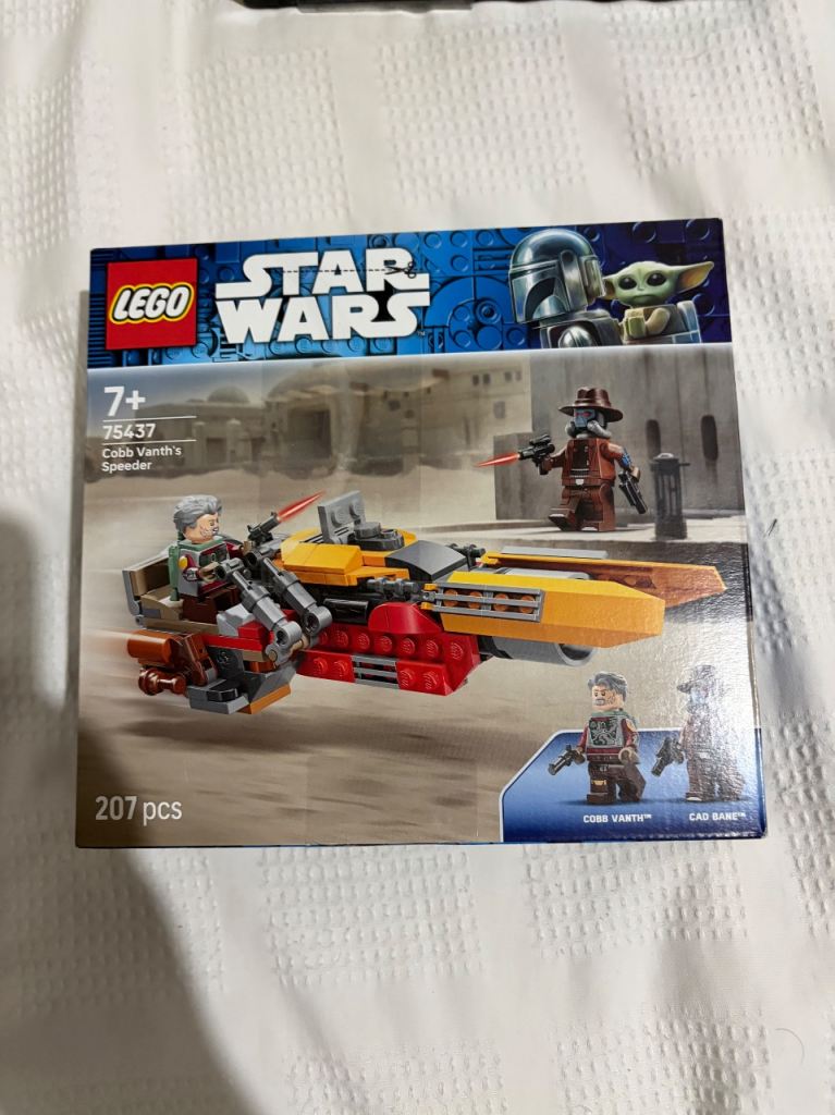 LEGO Star Wars : Cobb Vanth’s Speeder (75437) (sealed) 
