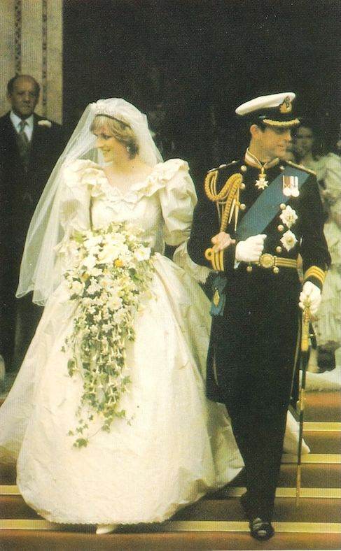 Framed Or Un-Framed Diana Princess Of Wales & King Charles Wedding Royalty Photograph Postcard
