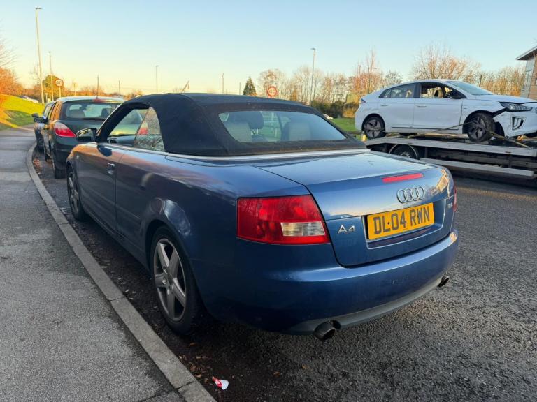 AUDI A4 CONVERTIBLE 2.4 PETROL SPORT AUTO, WOW 58K GENUINE MILES, 12 MONTHS MOT