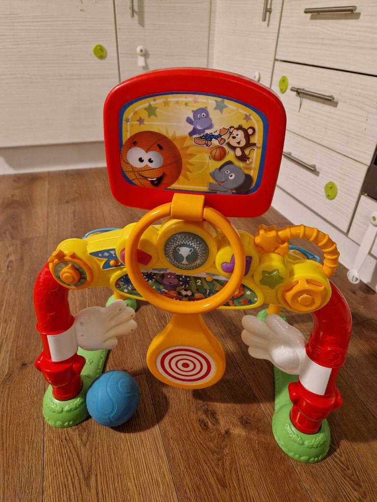 Winfun 4-in-1 Fun-goal Set-Soccer/Basketball/Handball/Paddle Ball
