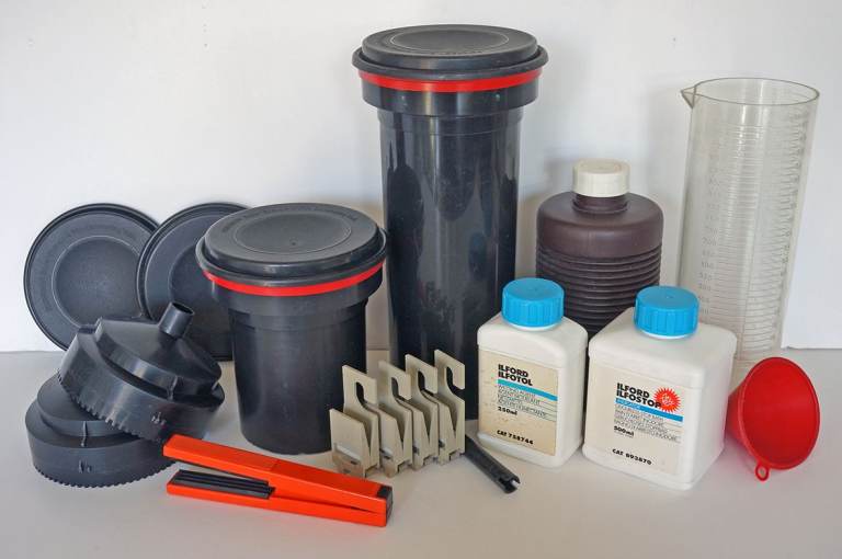 Film Developing Kit for processing multiple film rolls