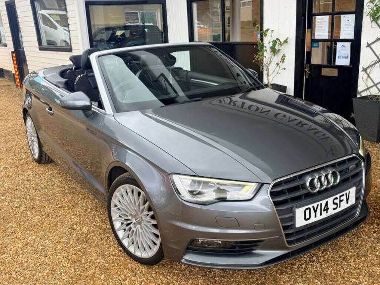 2014 14 AUDI A3 CABRIOLET 2.0 TDI SPORT CONVERTIBLE 2DR DIESEL MANUAL EURO 6 (S/