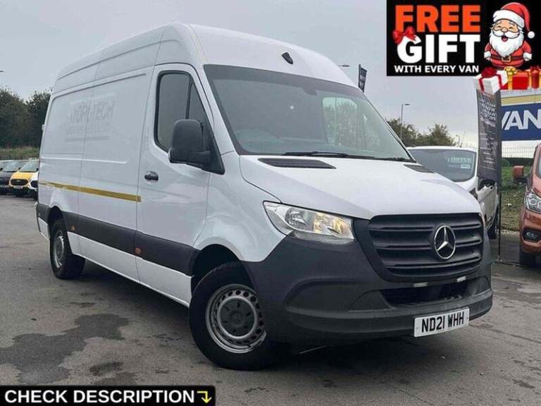 2021 Mercedes-Benz Sprinter 2.0 317 CDI Progressive Panel Van 5dr Diesel Manual RWD L2 H2 Euro 6 ...