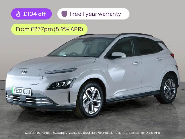 2023 Hyundai KONA 64kWh Ultimate SUV 5dr Electric Auto (10.5kW Charger) (204 ps) - NAV - HEAT Suv...