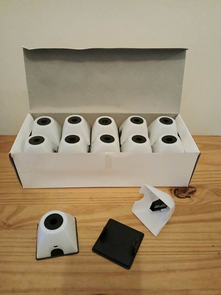 20x Pyramid style Pencil Sharpeners with pencil shaving container NEW  