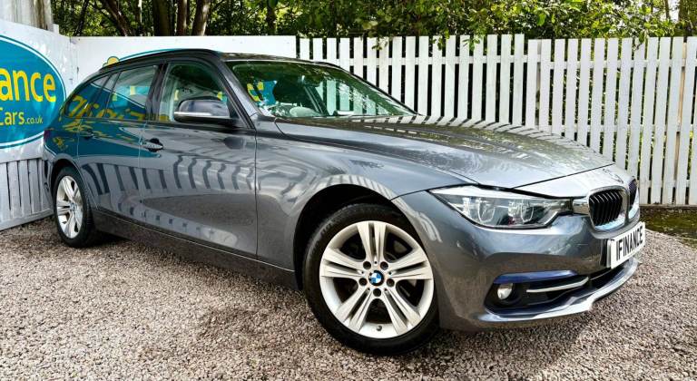 CAN'T GET CREDIT? CALL US! BMW 3 Series 2.0 320i Sport Touring, 2018 - £249 DEPOSIT, £86 PER WEEK
