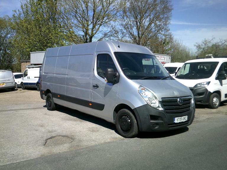 Vauxhall Movano 2.3 L3 LWB,2019,19 REG,SILVER,ONLY 89k,1 OWNER,VERY CLEAN VAN