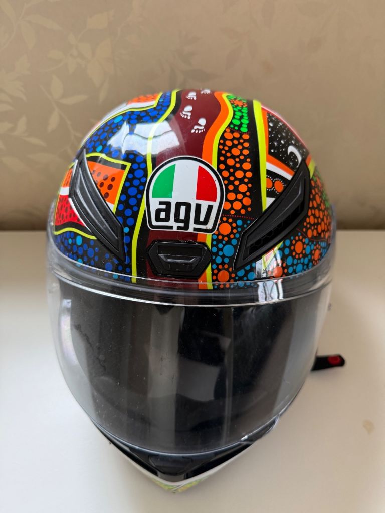 AGV Full-Face Motorcycle Helmet