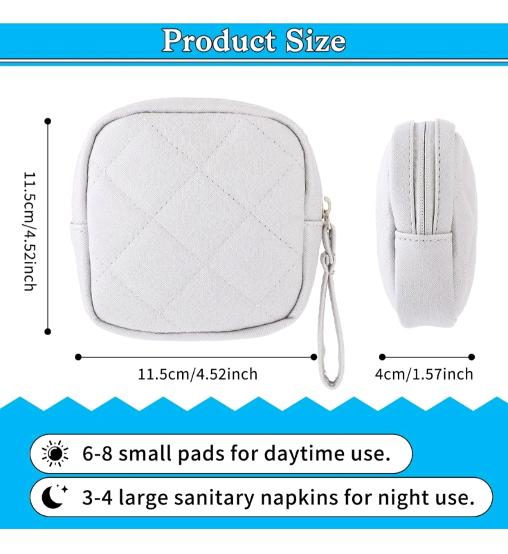 Bnip sanitary pad storage pouch. (Multi uses)