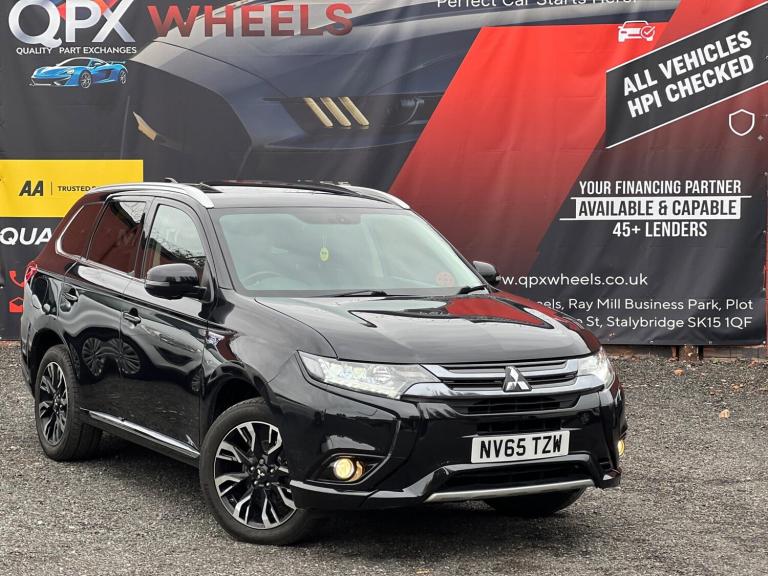 2016 Mitsubishi Outlander 2.0h 12kWh GX4h CVT 4WD Euro 6 (s/s) 5dr ESTATE Petrol/Electric Hybrid ...