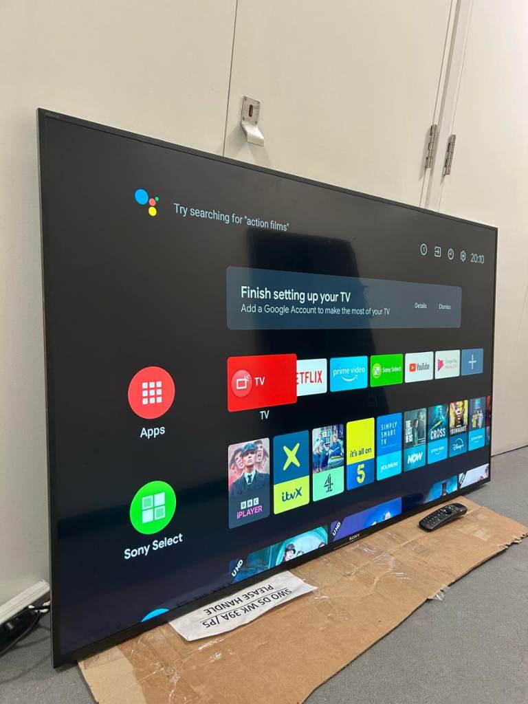 65"SONY BRAVIA ANDROID 4K ULTRA HD SMART WIFI LED TV 320£