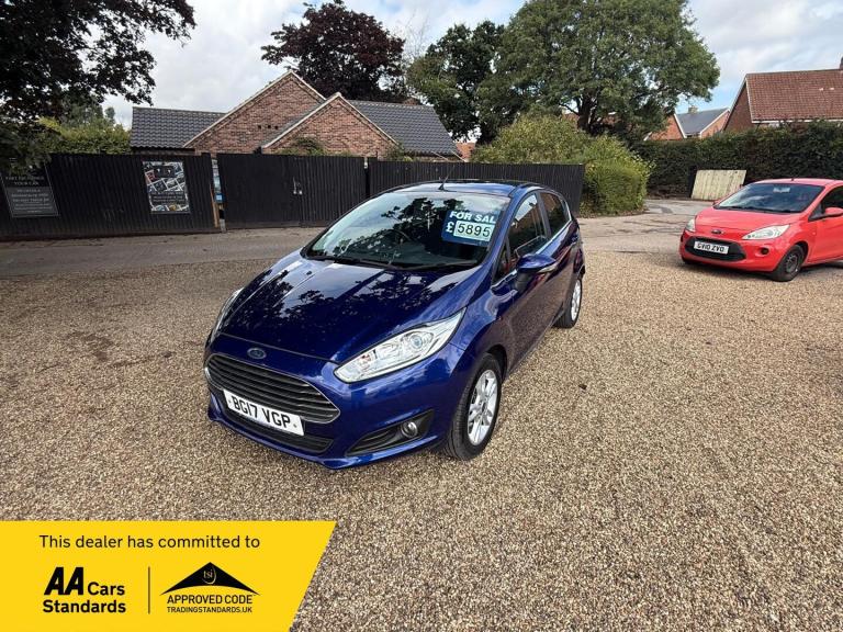 2017 Ford Fiesta 1.25 82 Zetec 5dr HATCHBACK Petrol Manual