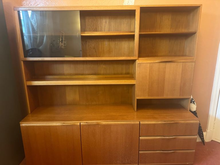 Large Wooden Bookcase / Display Unit - Good Condition