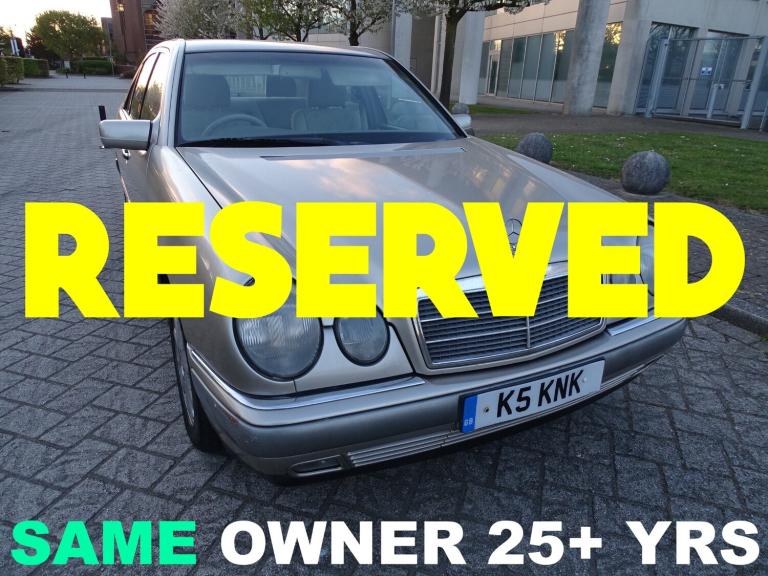 MERCEDES-BENZ (W210) E CLASS E300 TD (OM606) ELEGANCE AUTO