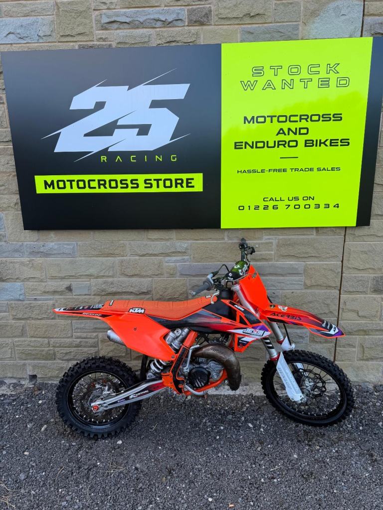 KTM 85 SX SMALL WHEEL 2024 MODEL          25 RACING STORE