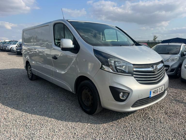2018 Vauxhall Vivaro 2900 1.6CDTI 120PS Sportive H1 Van PANEL VAN Diesel Manual