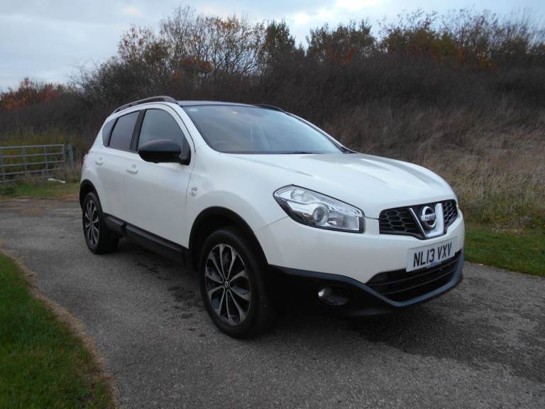 NISSAN QASHQAI 360 DCI DIESEL 6 SPEED BRILLIANT WHITE 2013 BARGAIN ONLY £2950 *LOOK* PX/DELIVERY