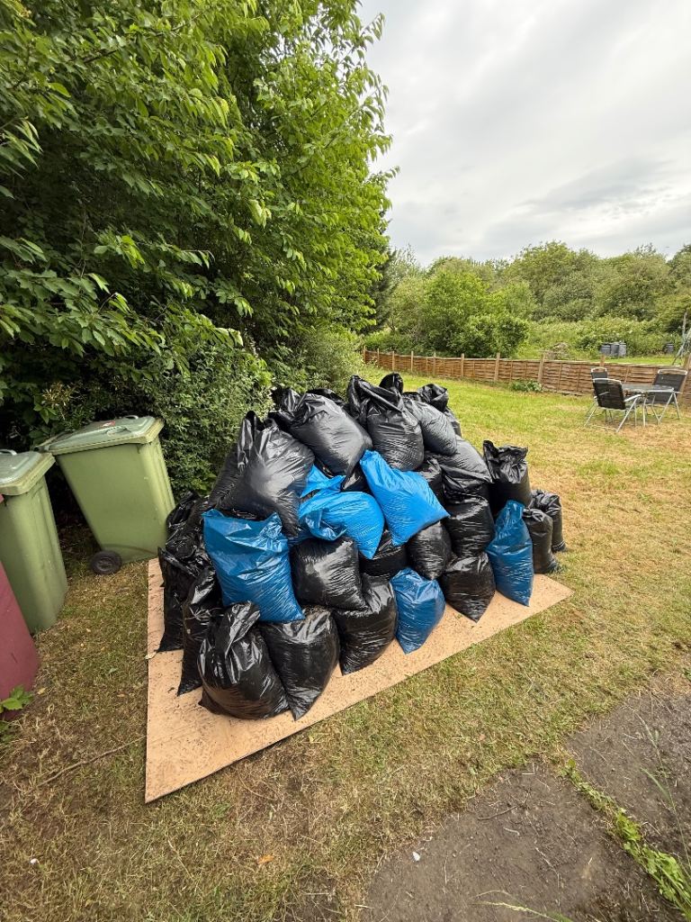 Soil bagged 