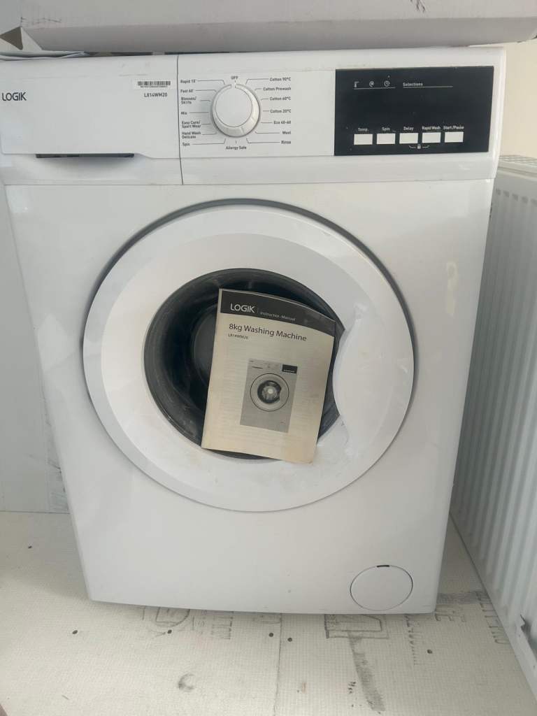 Logik washing machine 8kg 1400spin