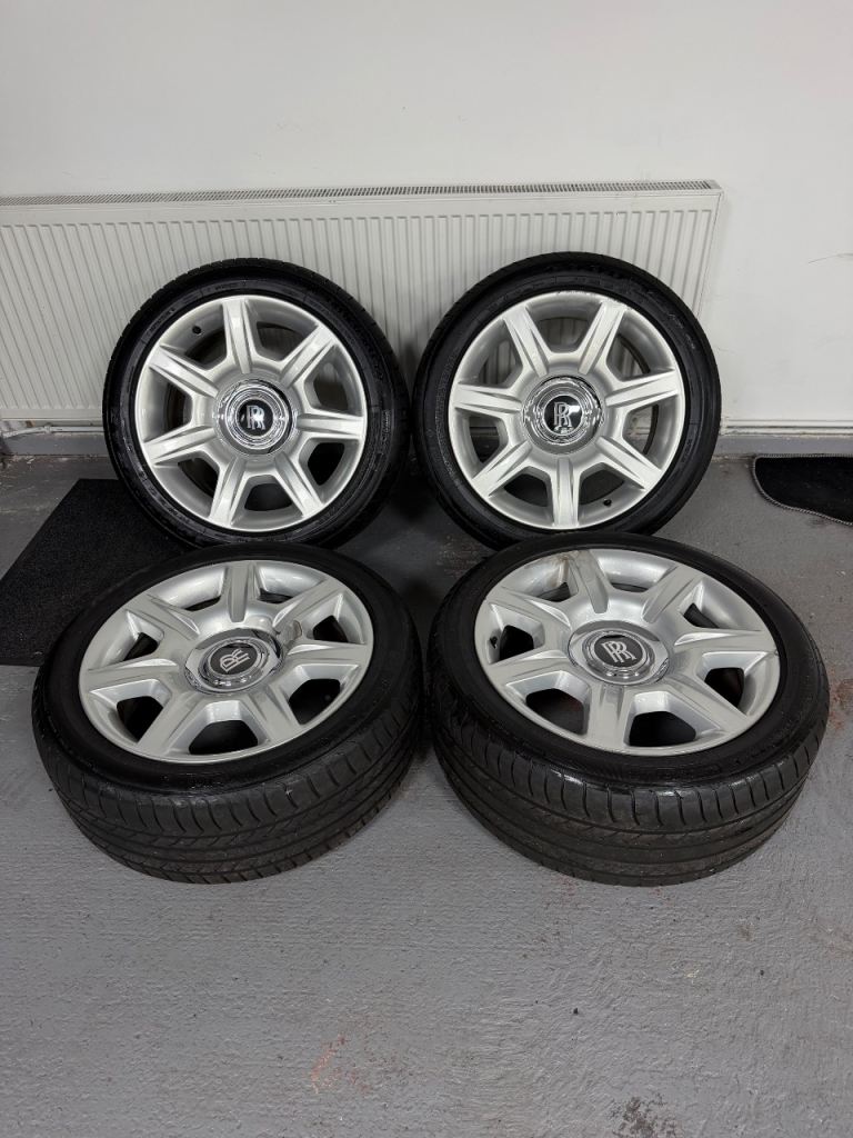 4 Genuine 20" Rolls Royce Wraith/Ghost/Dawn Wheels with GoodYear Tyres